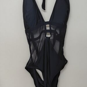 Cupshe Black One-Piece Swimsuit